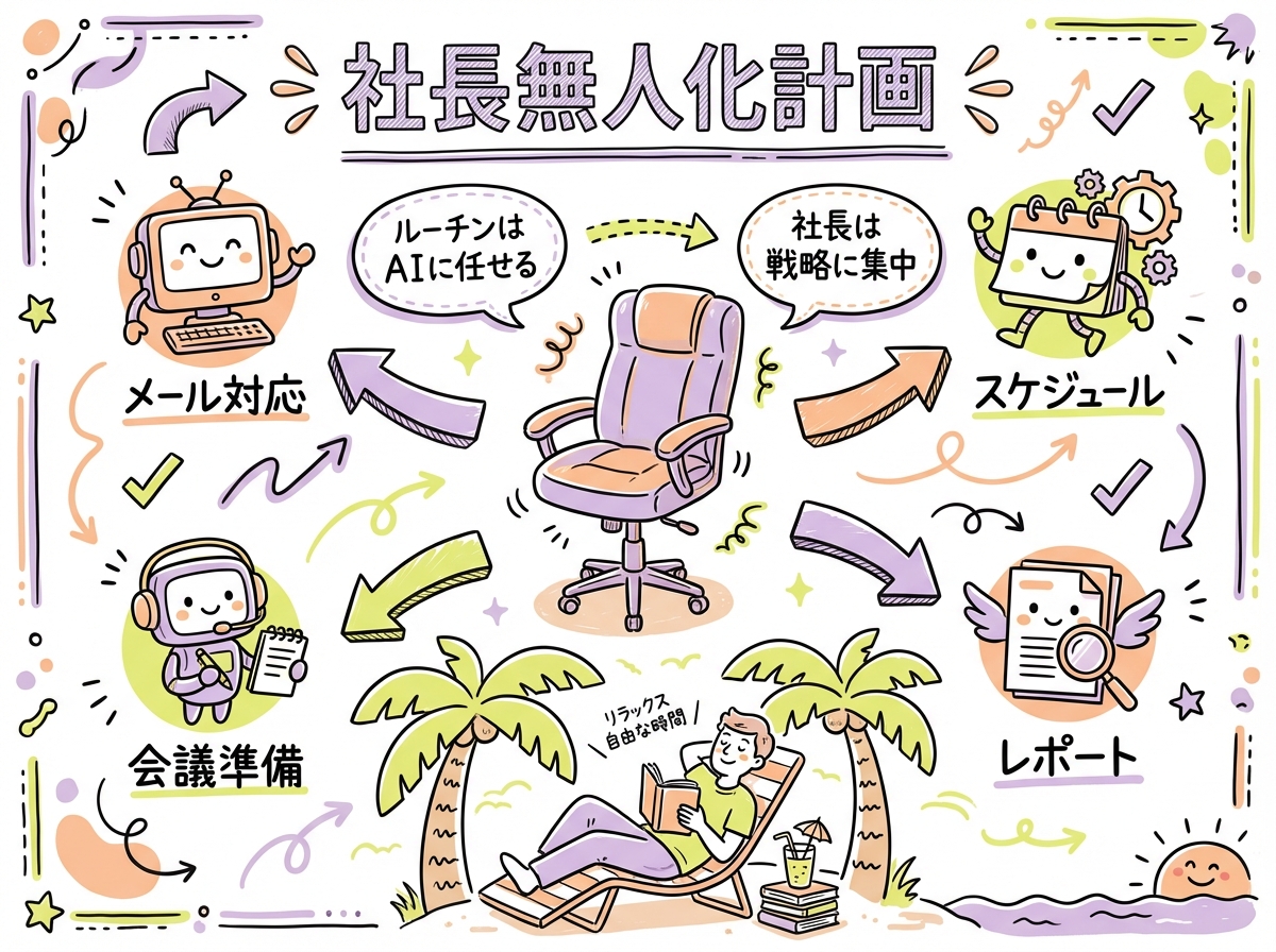 社長無人化計画グラレコ