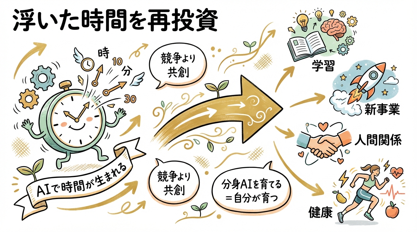 浮いた時間を再投資グラレコ