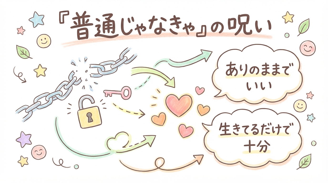「普通じゃなきゃ」の呪い