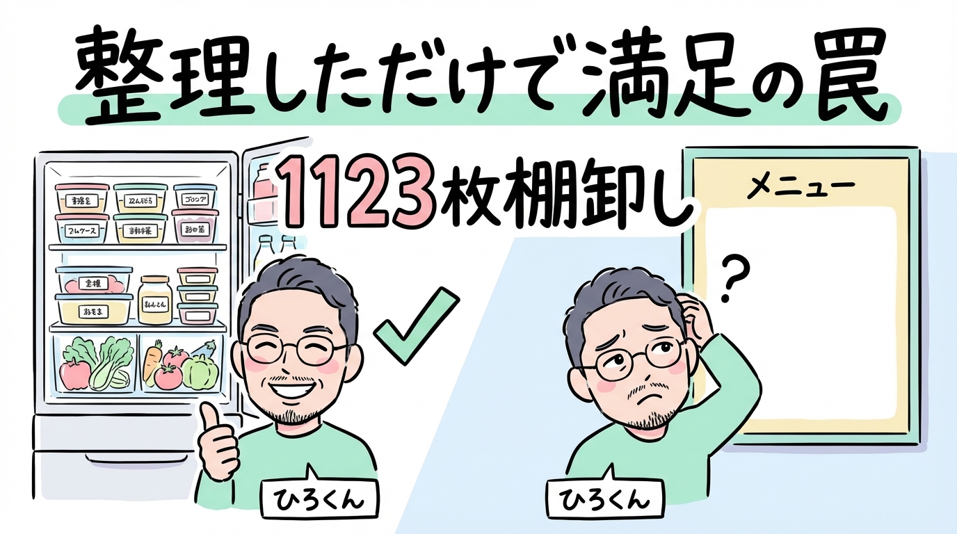 整理しただけで満足の罠 - 分身AI.comグラレコ図解