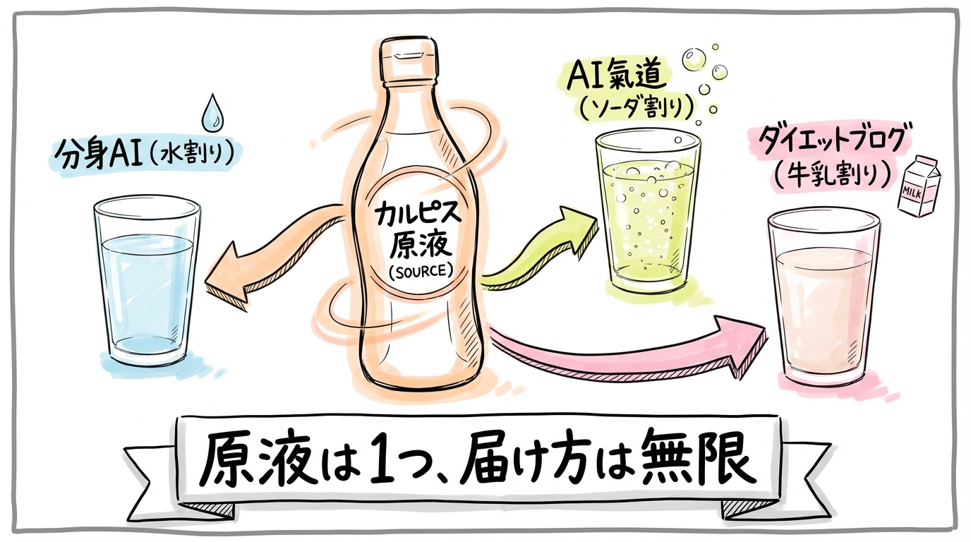 1つの想いが、複数のサイトに広がっていく