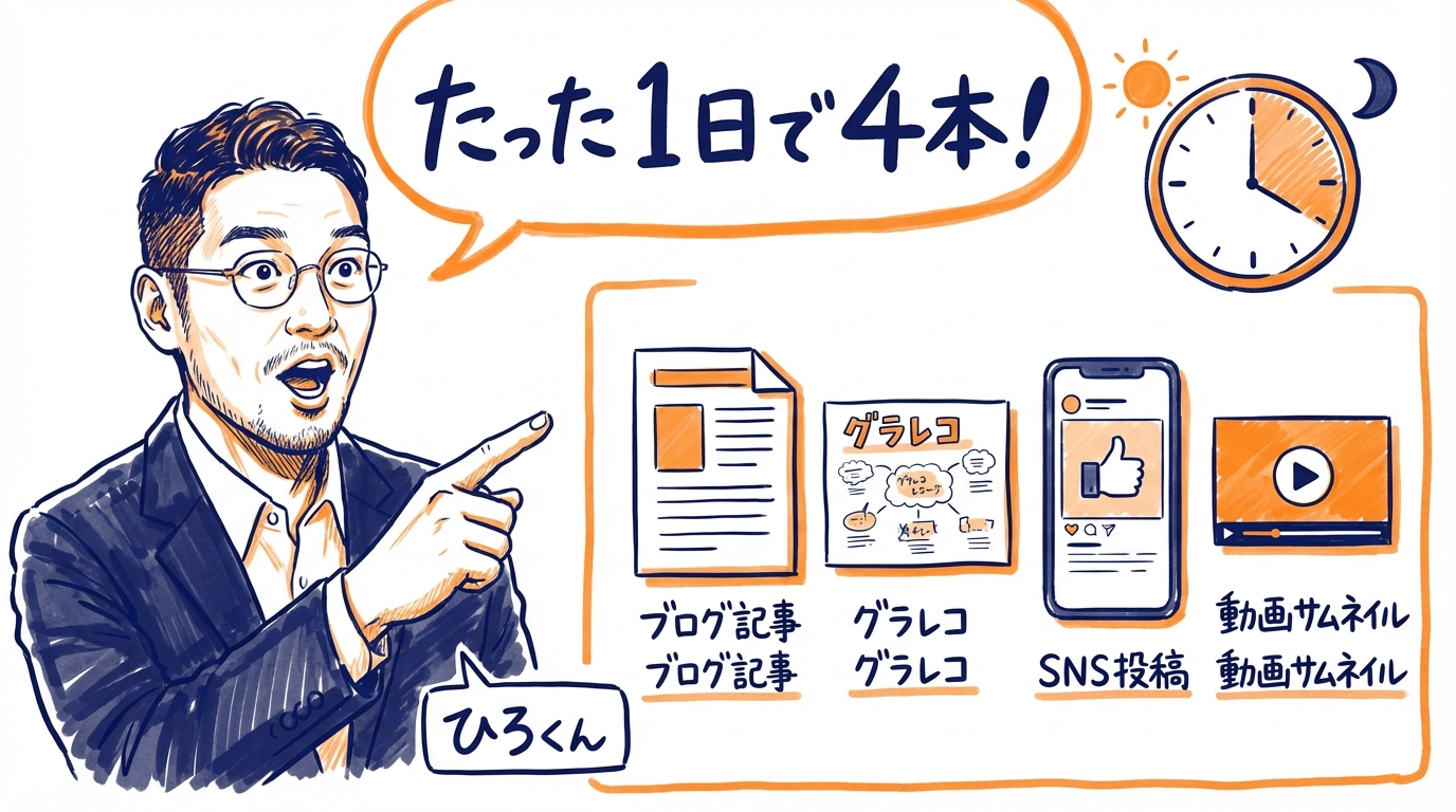 分身AIチームが1日で仕上げたもの