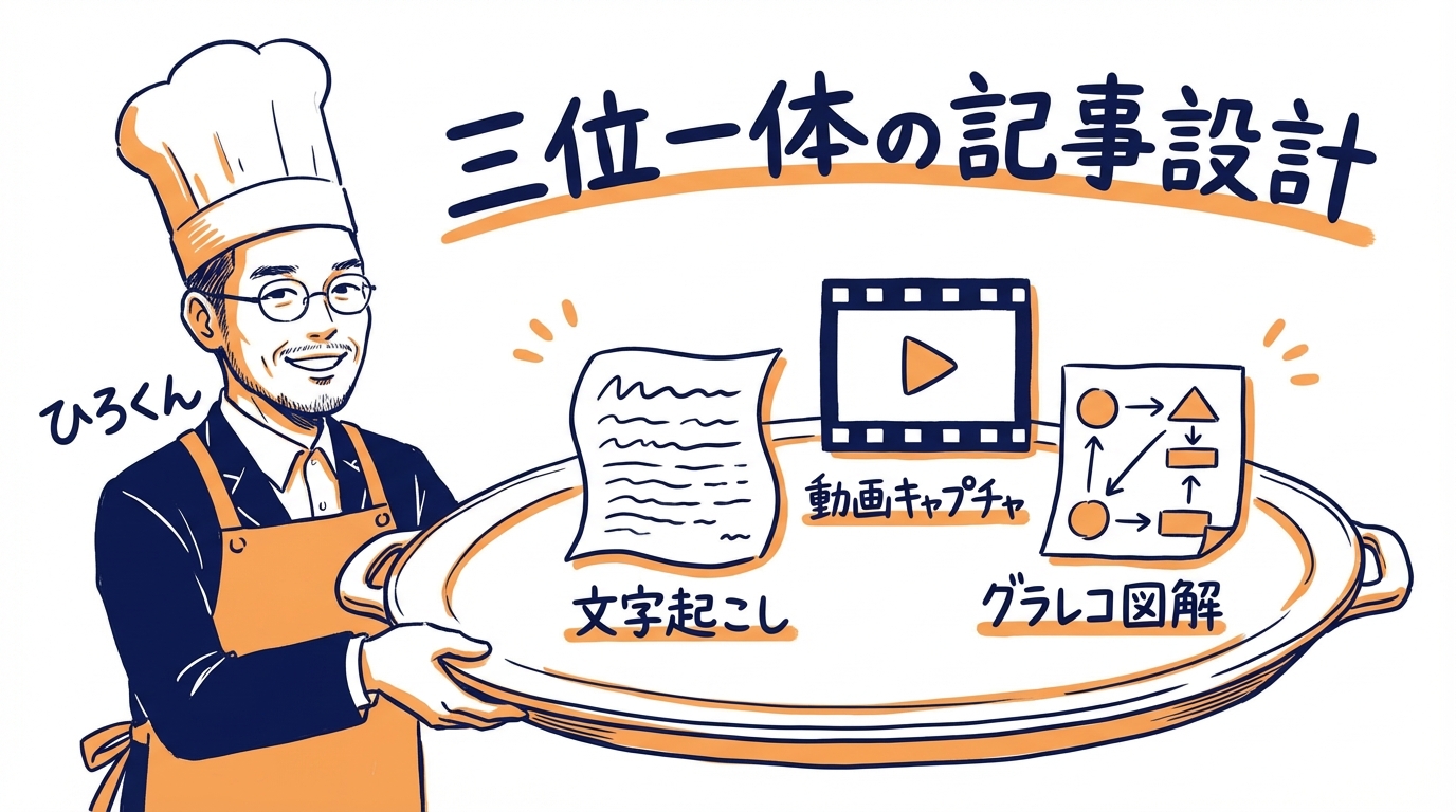 各記事には3つの要素が入っています