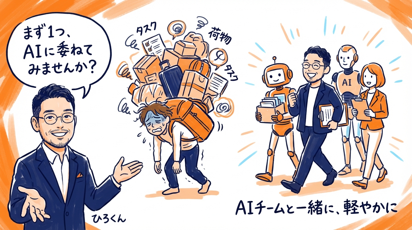 あなたも一人で全部抱え込んでいませんか