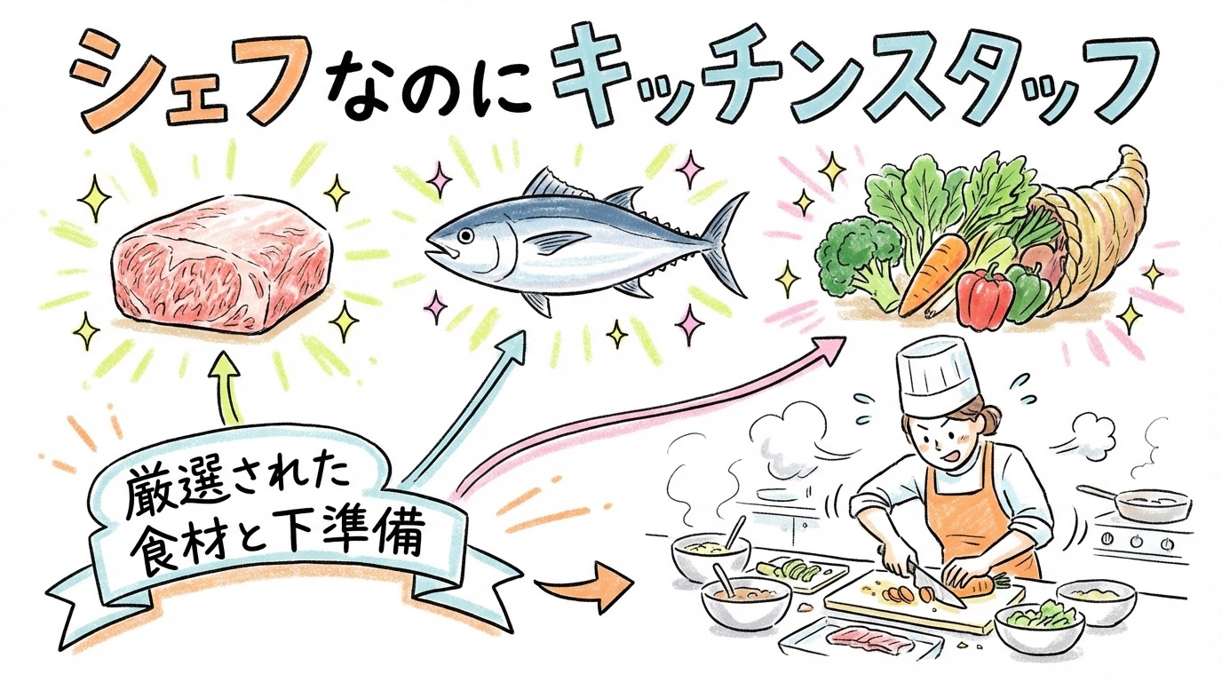 2つの才能診断が真逆のことを言ってきた。でもその"矛盾"こそが、分身AIチームの設計図になった話 シェフなのにキッチンスタッフ - 最高の食材と仕込み