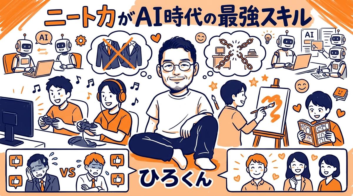 2. AI時代の最強スキルは、まさかの「ニート力」？