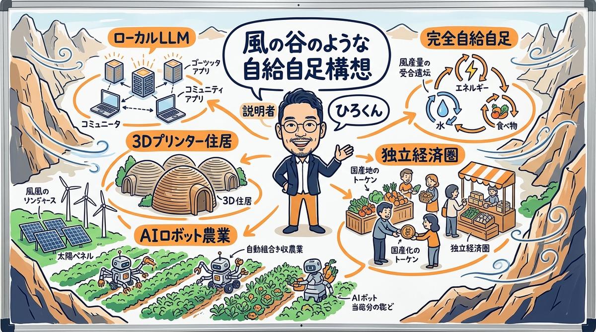 4. 失敗を回避せよ！「風の谷」のような自給自足独立国構想