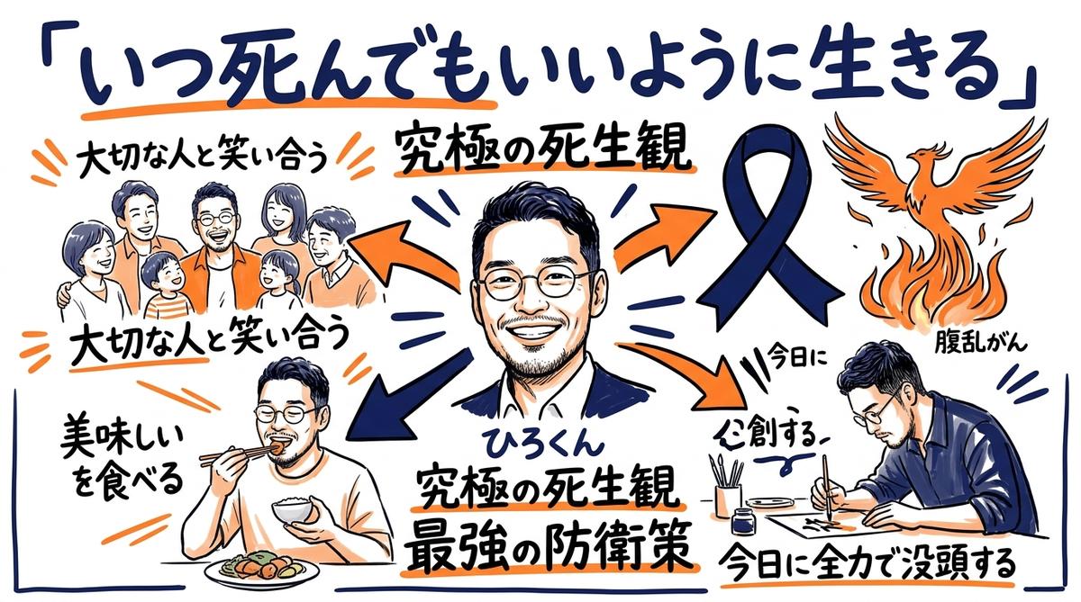 5. 行き着いた究極の防衛策「いつ死んでもいいように生きる」