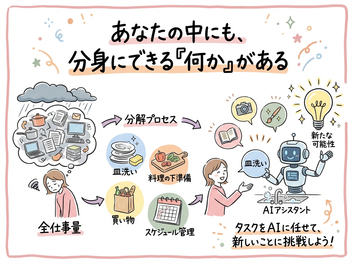 あなたの中にも、分身にできる「何か」がある