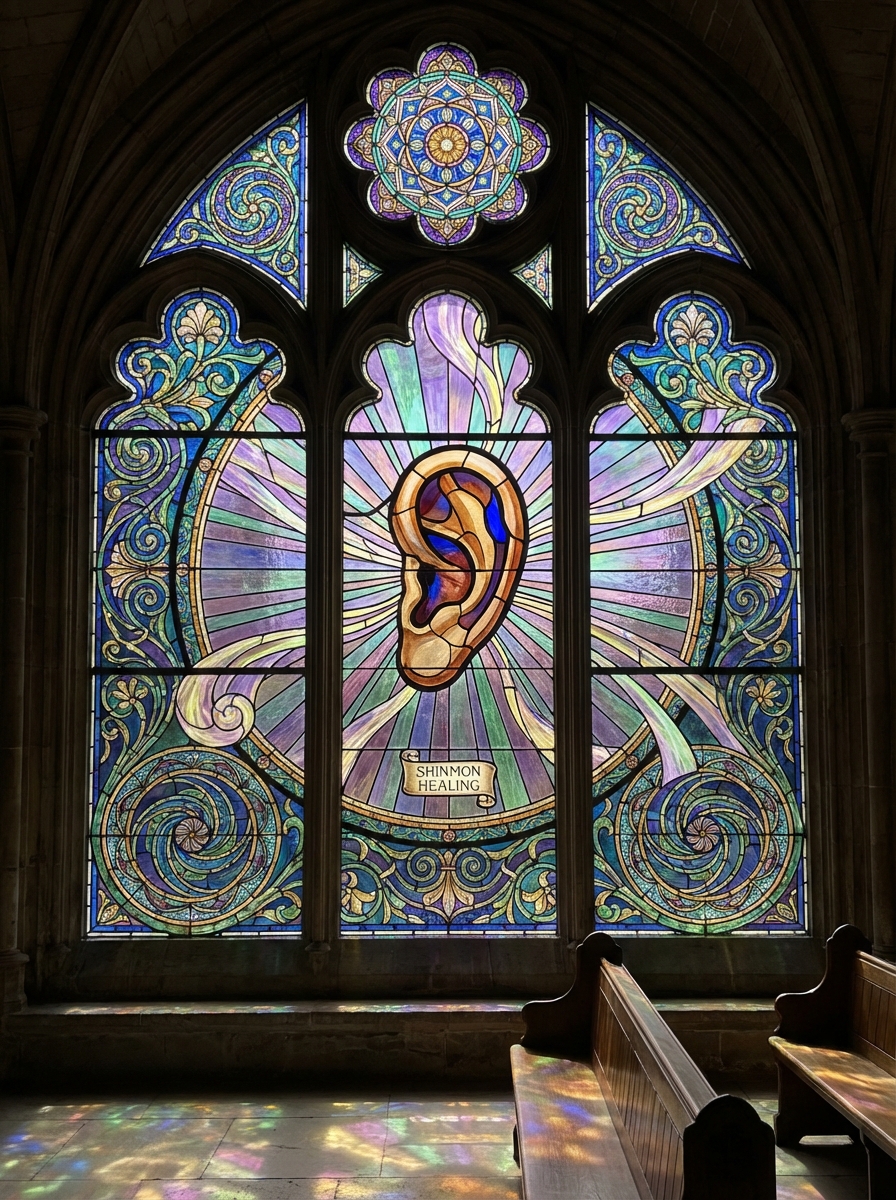 神門メソッド漫画18（ステンドグラス風）