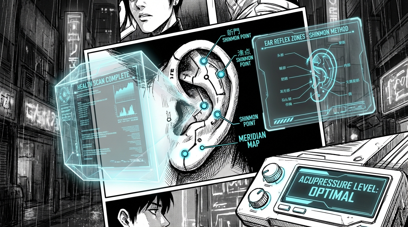 神門メソッド - SFサイバー漫画風