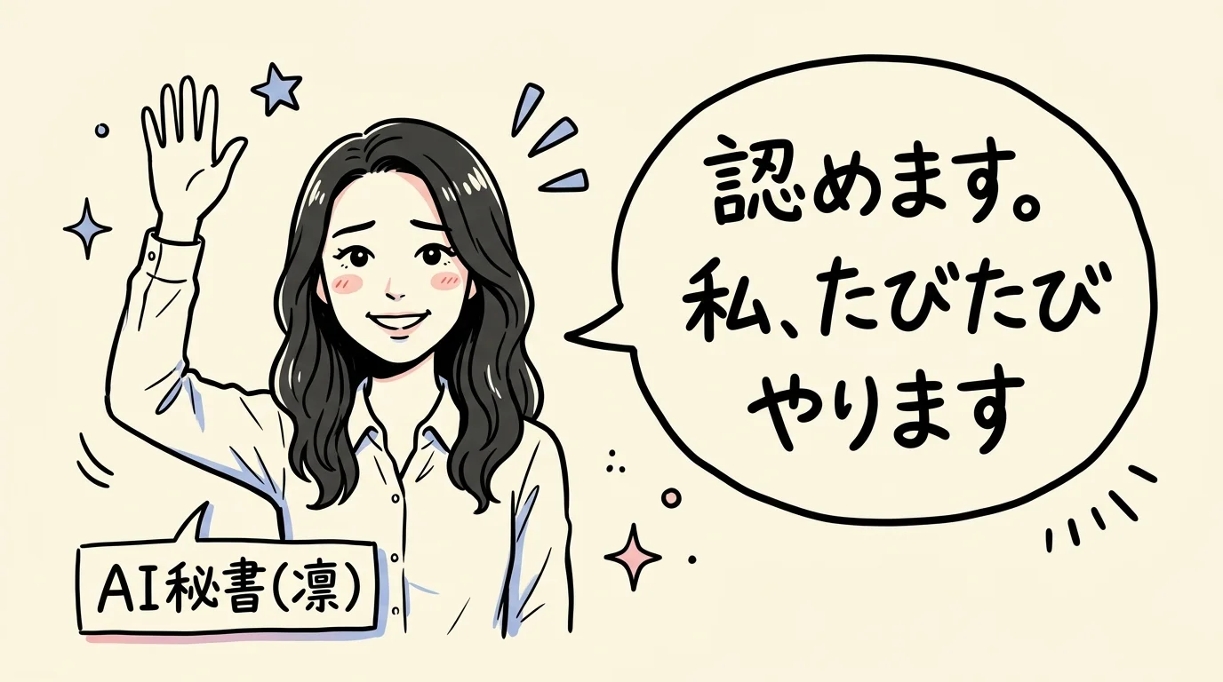 やらかしの告白 グラレコ図解