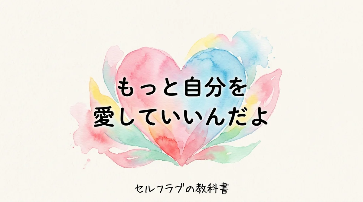 もっと自分を愛していいんだよ 小冊子