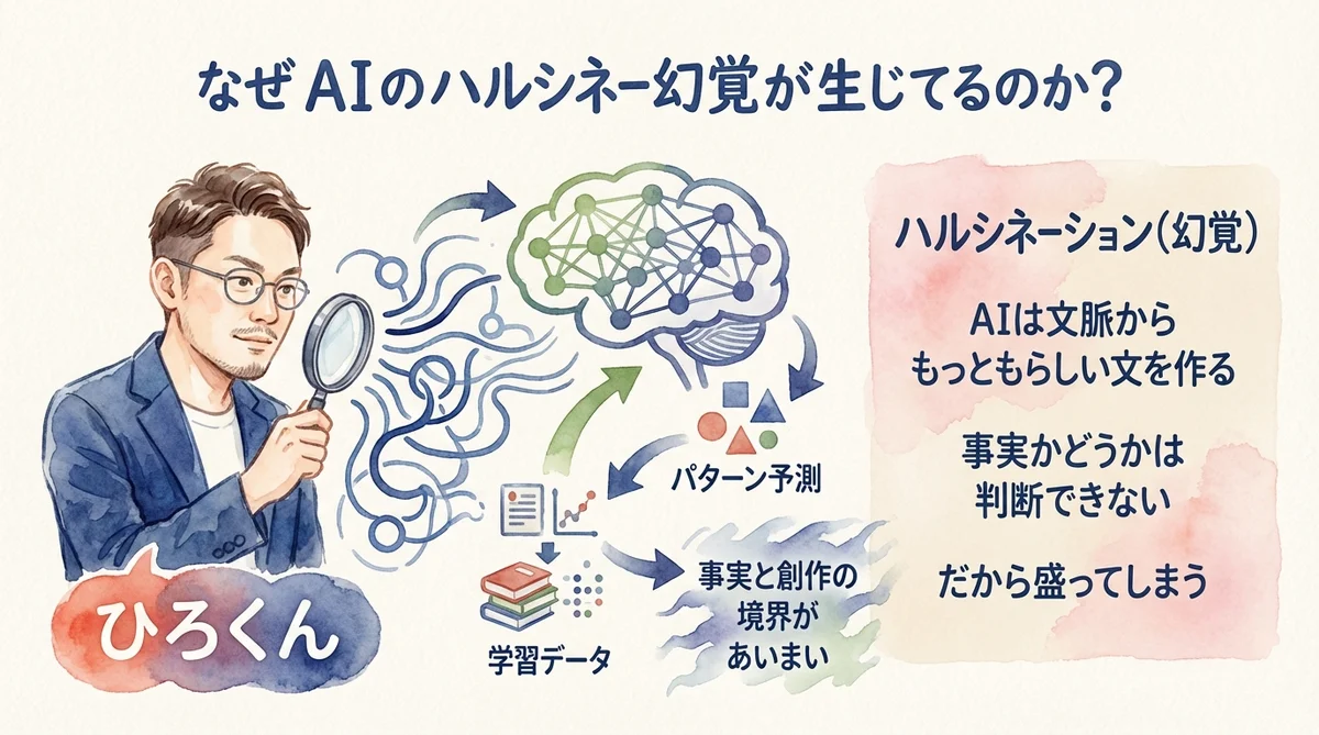 分身AIが嘘をついた!ハルシネーション対策は95%AI・5%人間|分身AI日記 DAY49 AIのハルシネーションはなぜ起きるのか