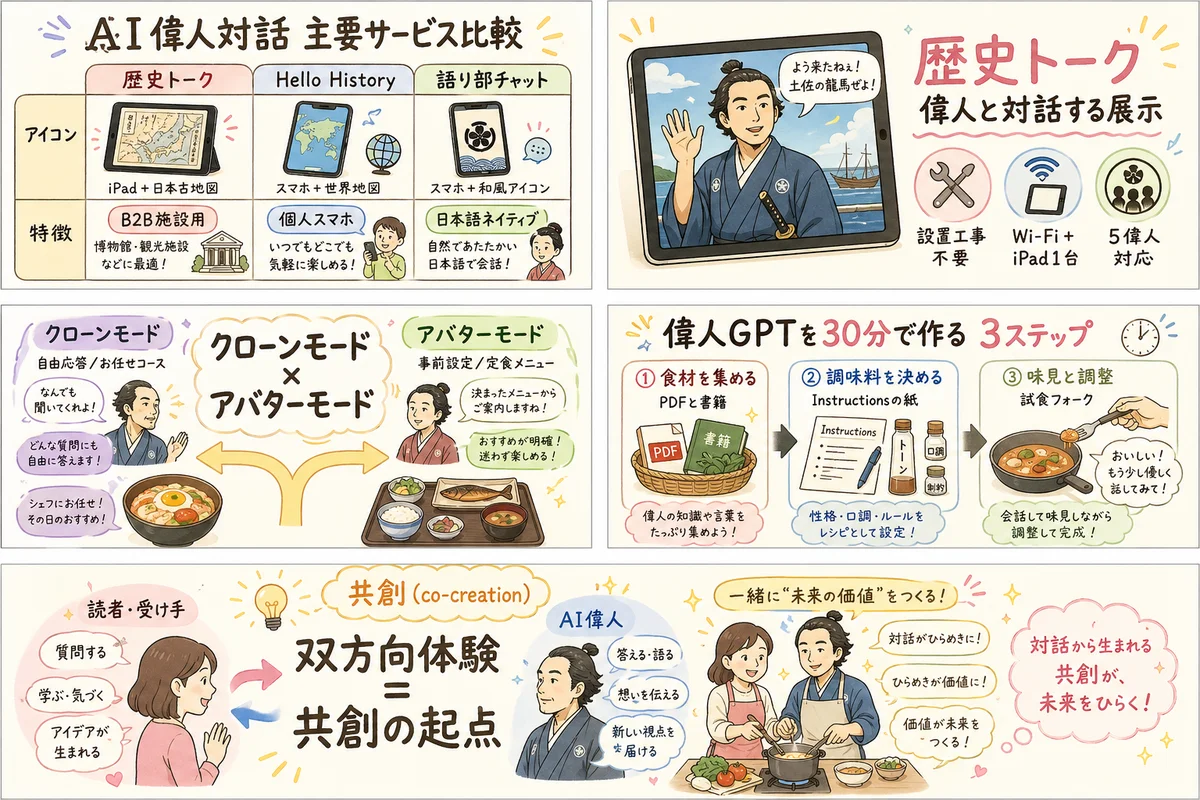 クローンモード×アバターモード｜2モード使い分けで対話の質を上げる