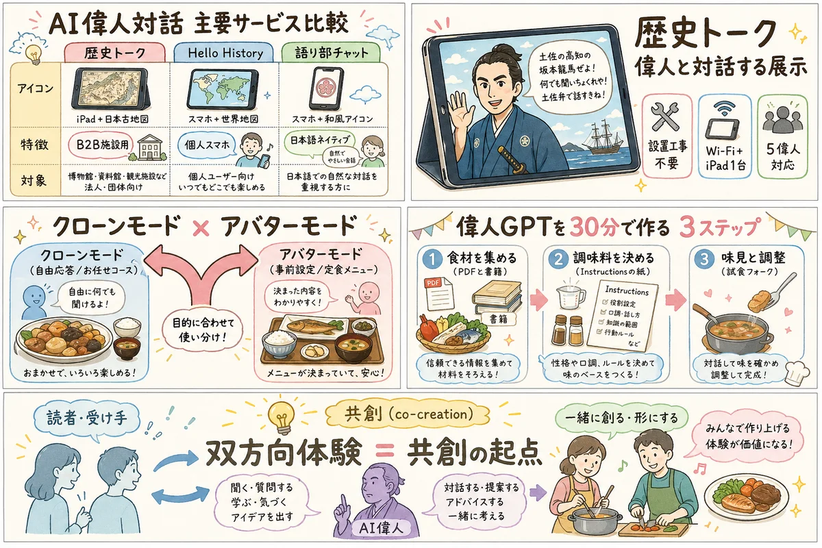 偉人GPTの作り方｜ChatGPTで30分で作る3ステップ