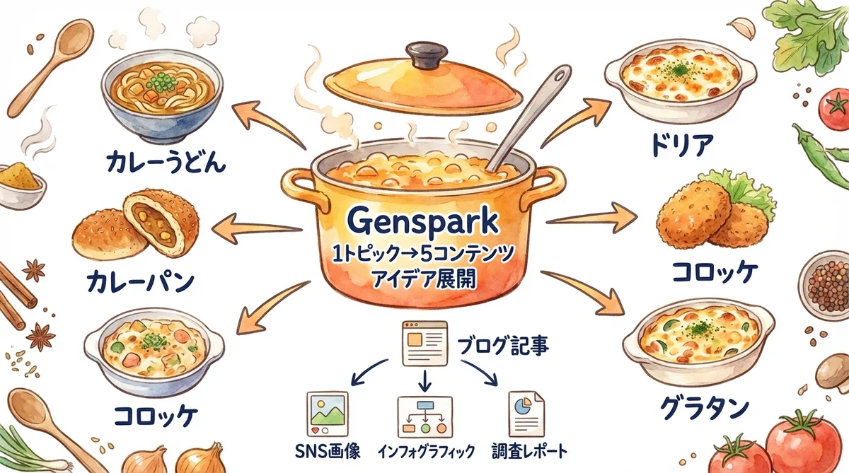 Genspark最新版 分身AI構築 リパーパス 中級者向け