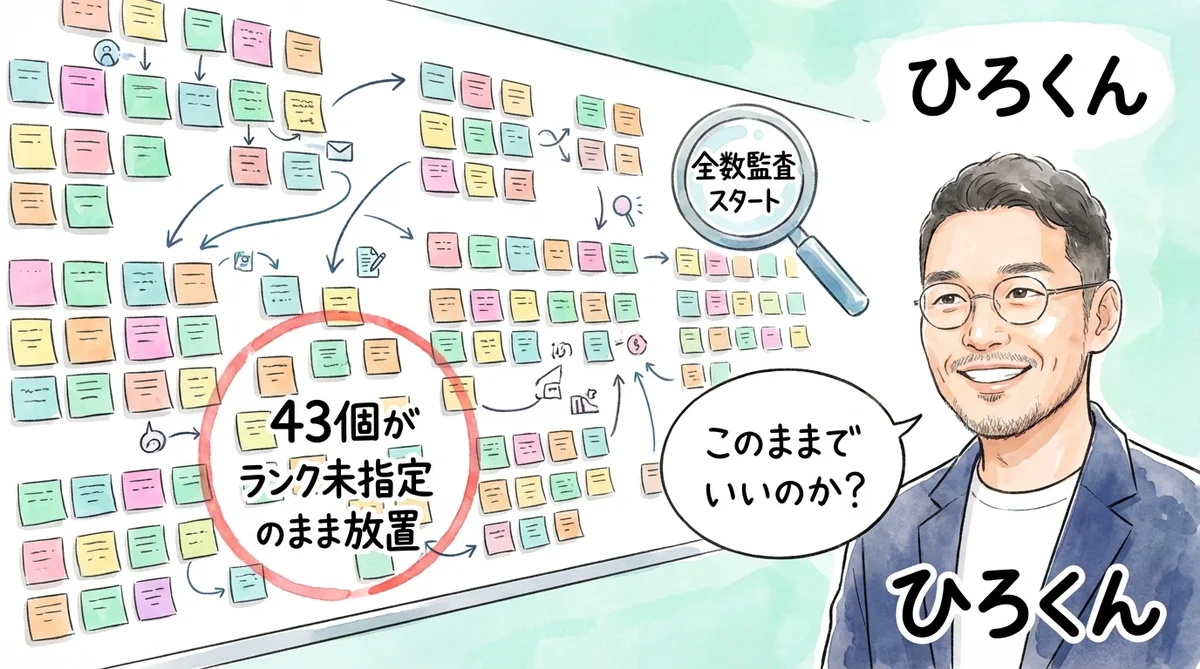 分身AIの任せ方を3段階に分類したら品質が安定した話|分身AI日記 DAY43 182個のAI作業を全部見直した理由