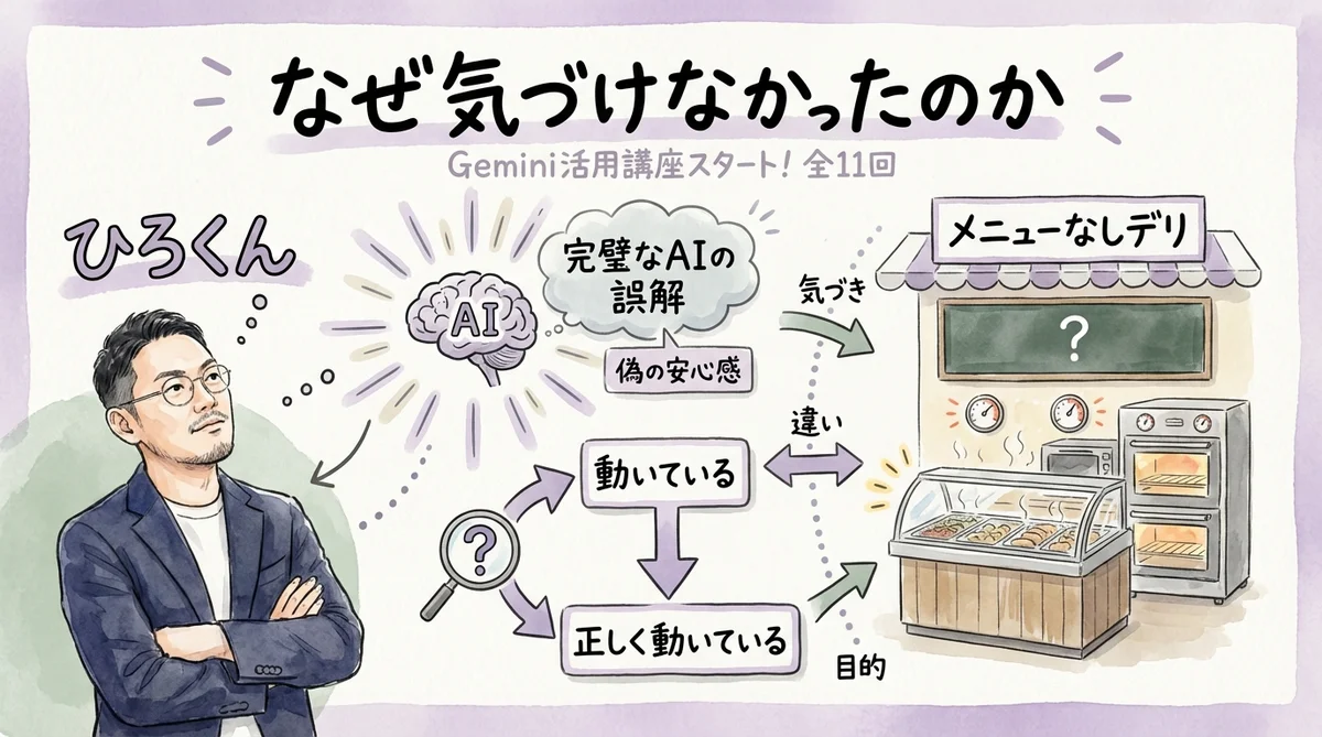 分身AIのSEO失敗談——上流設計ゼロで6サイト走った末路|分身AI日記 DAY47 なぜ気づけなかったのか図解