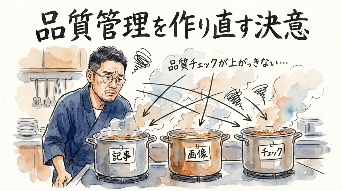 分身AIを別のAIにレビューさせたら21件ダメ出し——全部直した話|分身AI日記 DAY44 分身AIの品質管理を作り直す決意