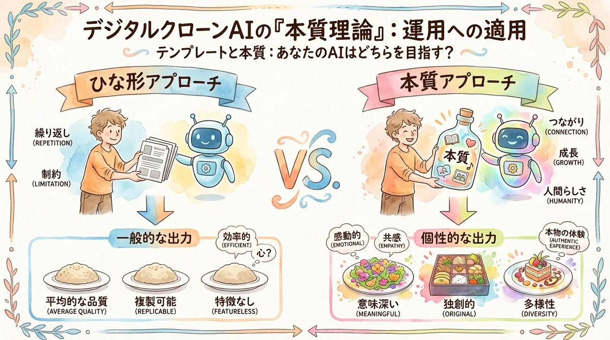 分身AI運用にも当てはまる原液理論のグラレコ図解