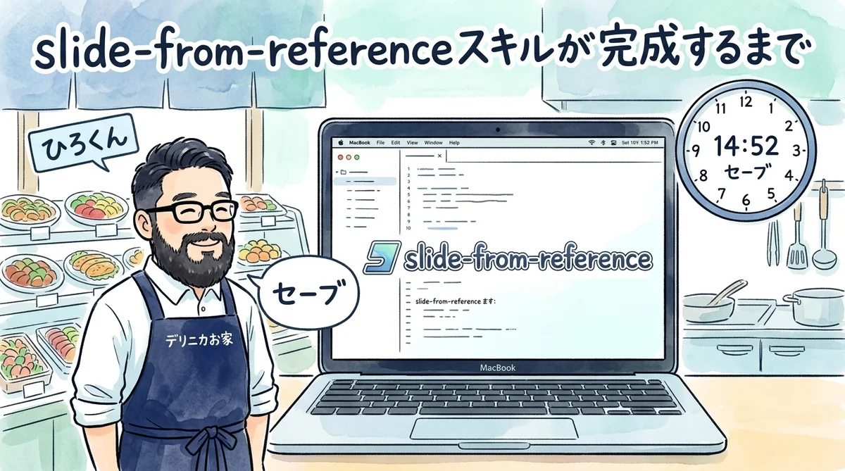 4. slide-from-referenceスキルが完成するまで