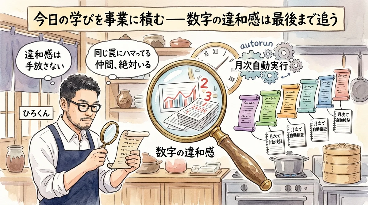 5. 数字の違和感は最後まで追う