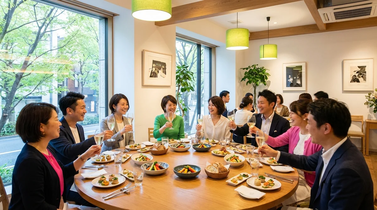 懇親会の雰囲気