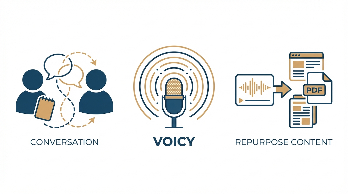 共感ストーリー抽出・Voicy音声・AIリパーパス