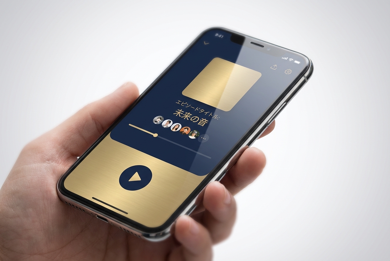 Voicy再生画面イメージ