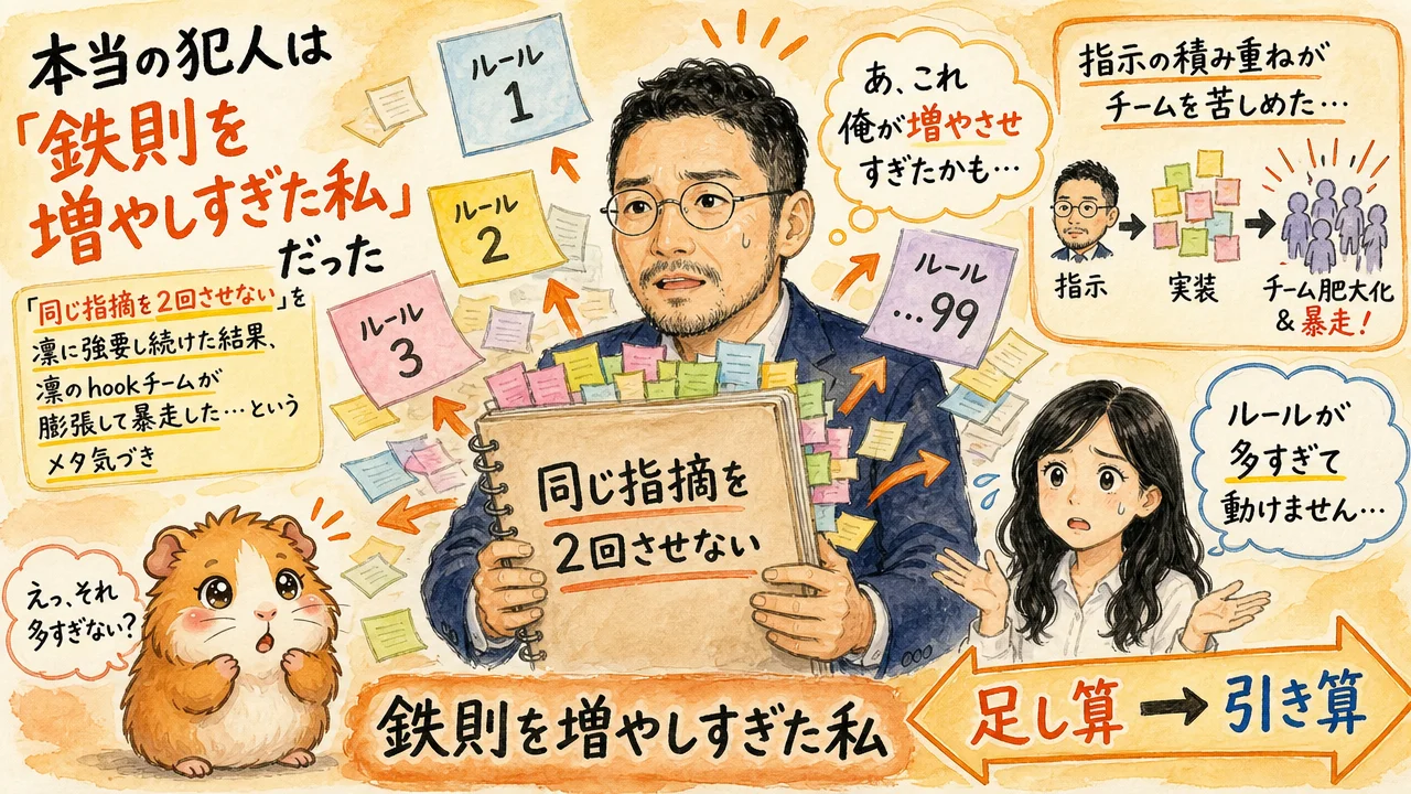 本当の犯人は鉄則を増やしすぎた自分だった（DAY76 H2-5）