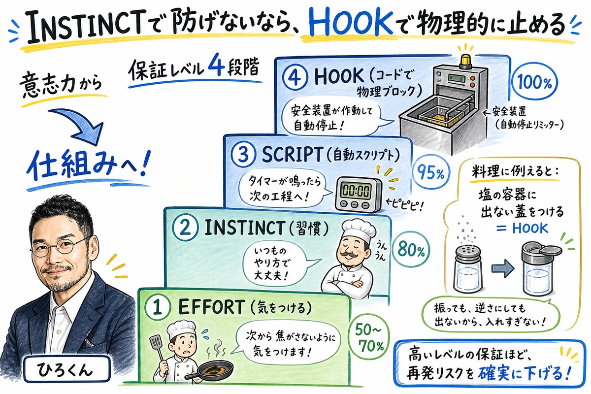 INSTINCTで防げないならHOOKで物理的に止める