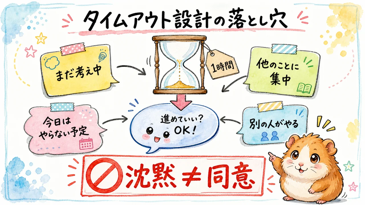 タイムアウト設計の落とし穴