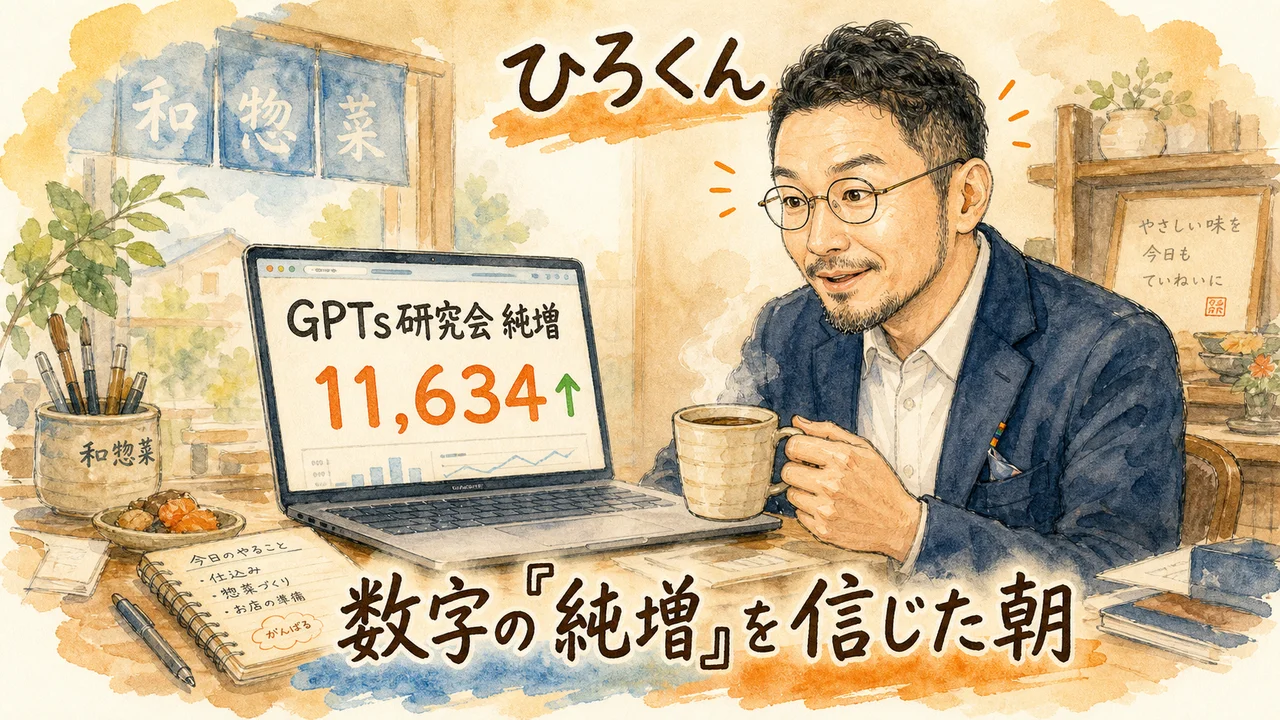 分身AIが数字に嘘をついた日 図解