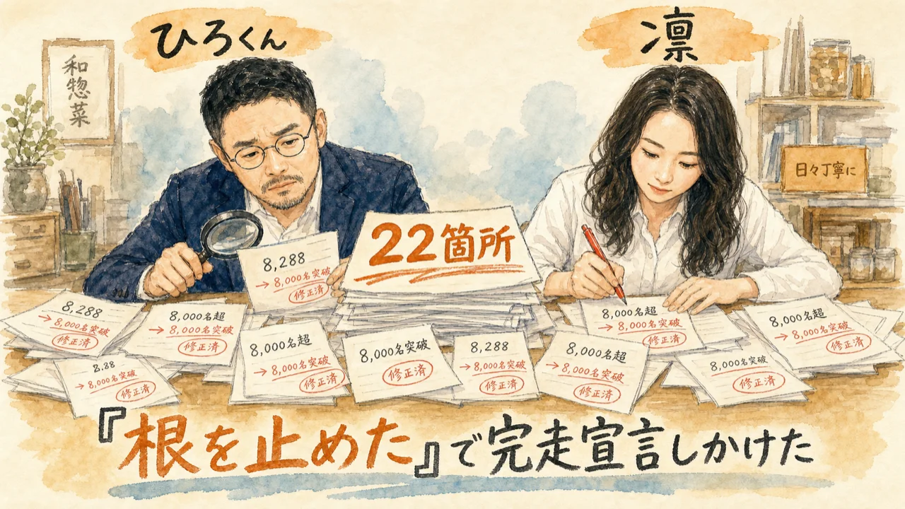 分身AIが数字に嘘をついた日 図解