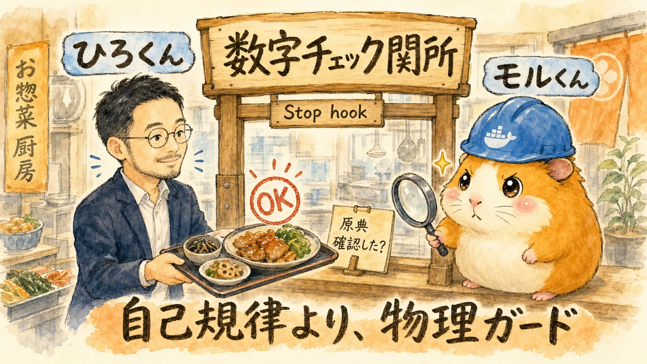分身AIが数字に嘘をついた日 図解
