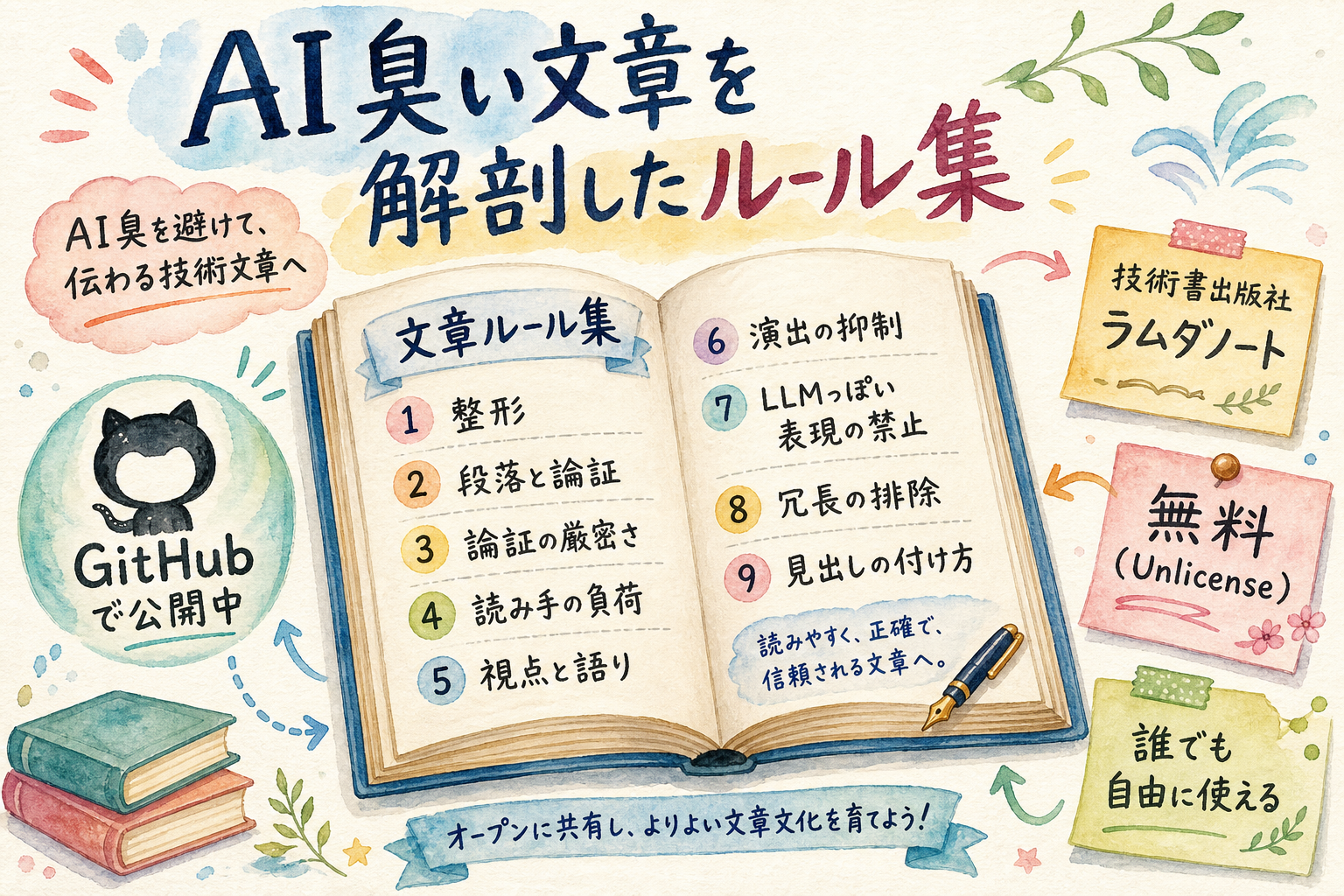 あなたの分身AIがAI臭い文章を書く理由と、人間の言葉に戻す方法 AI臭い文章を解剖したルール集が公開された