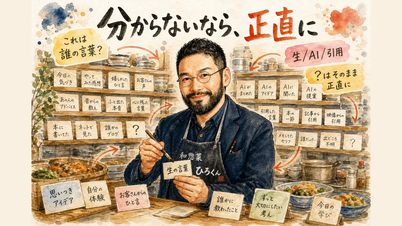 AIの記憶に「ニセの自分」が53枚混じっていた話|分身AI日記 DAY96 カードに『これは誰の言葉か』の出どころラベルを貼る——分からないものは正直に分からないと残す