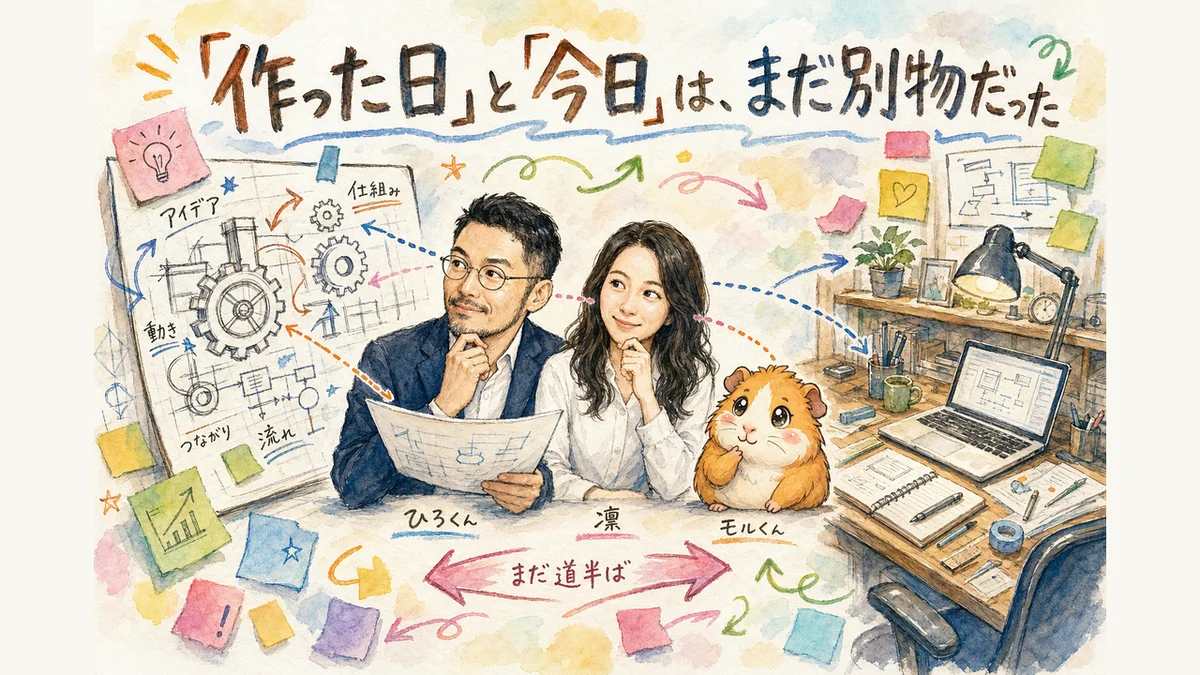 AI秘書に『ここ、勝手に触っちゃダメ』と止められた日|分身AI日記 DAY129 「作った日」と「今日」は、まだ別物だった