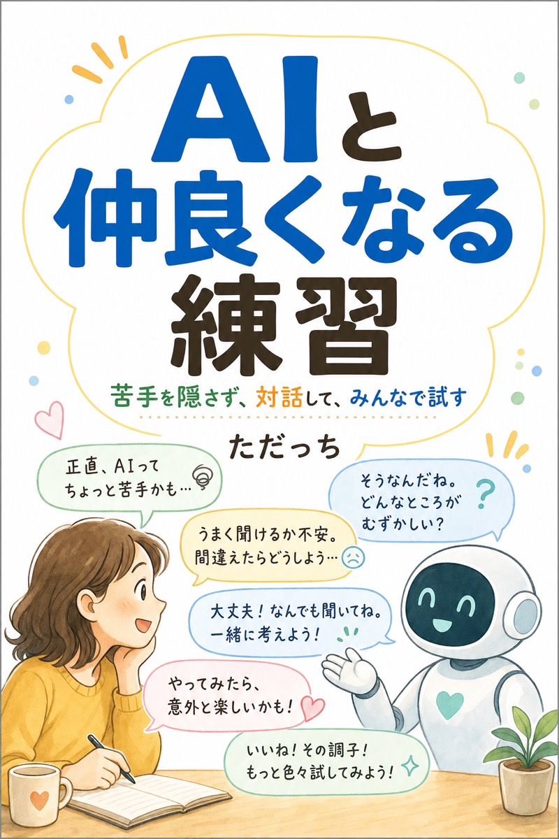 AIと仲良くなる練習 表紙案5