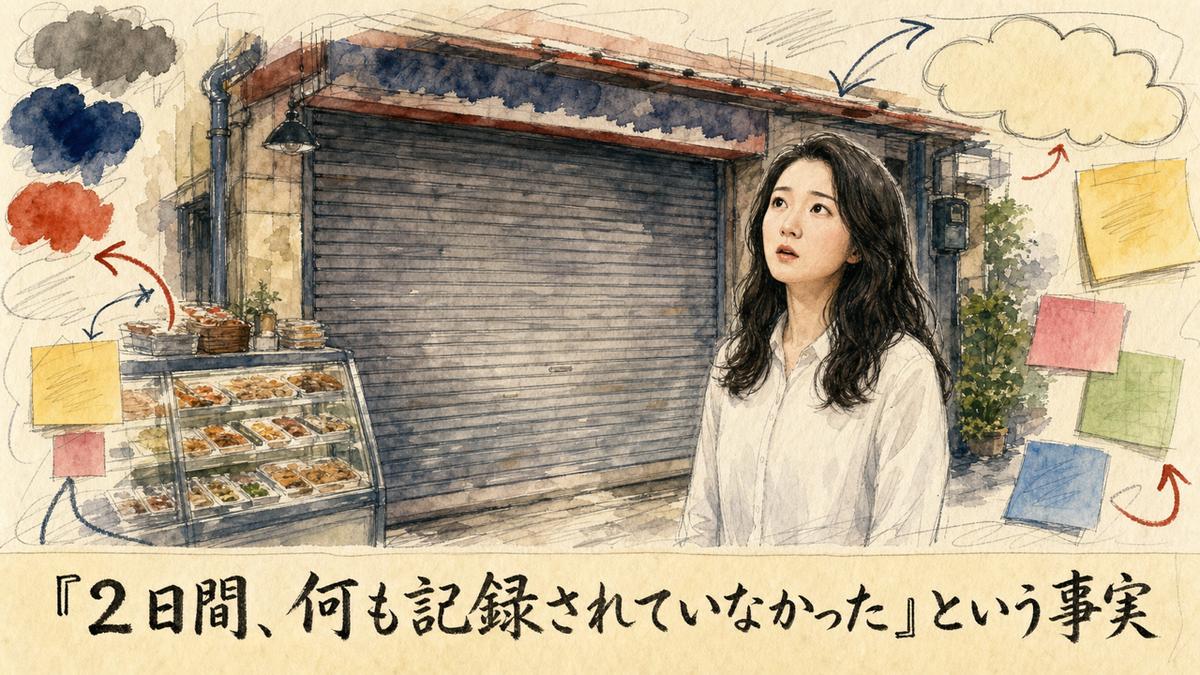 分身AI日記 DAY150 「2日間、何も記録されていなかった」という事実