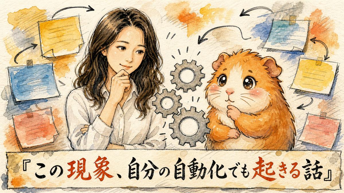 分身AI日記 DAY151 この現象、自分の自動化でも起きる話