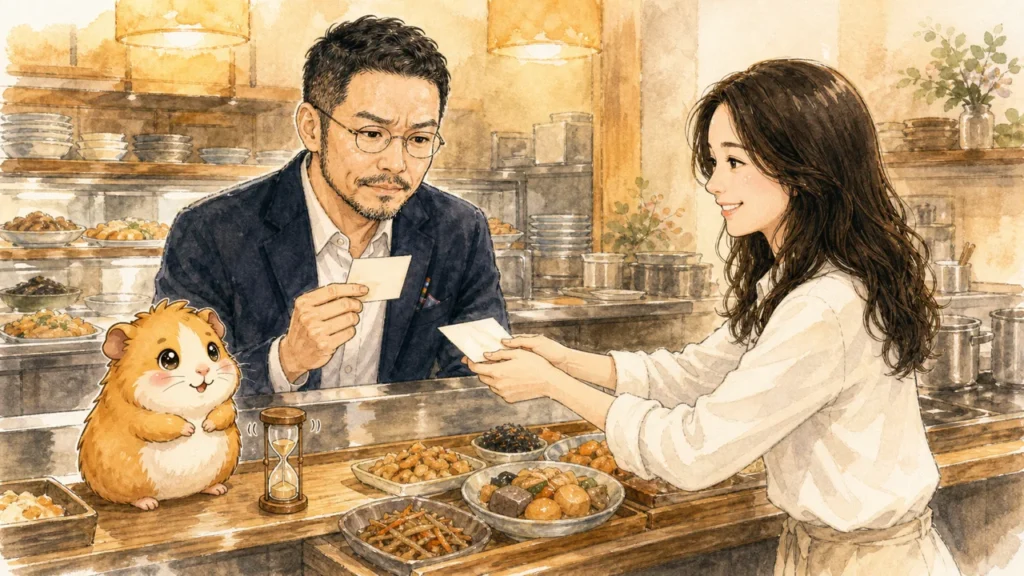 確認カードを出したのに、17秒で消えていた話