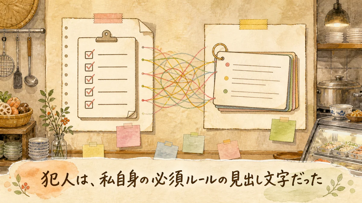 分身AI日記 DAY157 犯人は、私自身の必須ルールの見出し文字だった