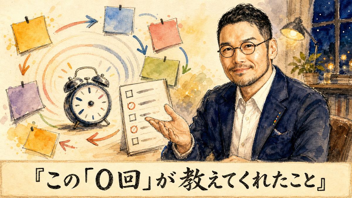 この「0回」が教えてくれたこと