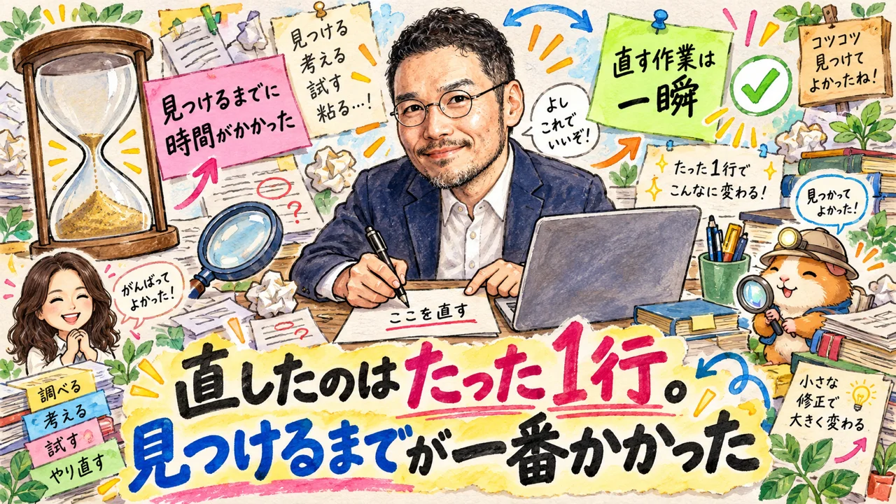 AIモデルを新しくしても、前の「全力で考えろ」設定がそのまま残っていた|分身AI日記 DAY172 直したのはたった1行。見つけるまでが一番かかった