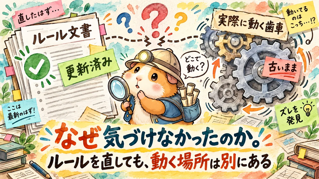 AIモデルを新しくしても、前の「全力で考えろ」設定がそのまま残っていた|分身AI日記 DAY172 なぜ気づけなかったのか。ルールを直しても、動く場所は別にある