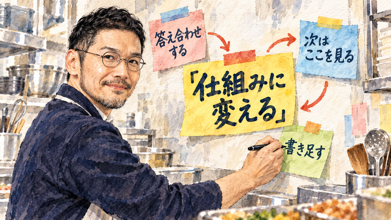 AIが同じミスを繰り返す本当の原因と、防ぐための一手間|分身AI日記 DAY170 指示書にルールを書き足す場面の見出し画像
