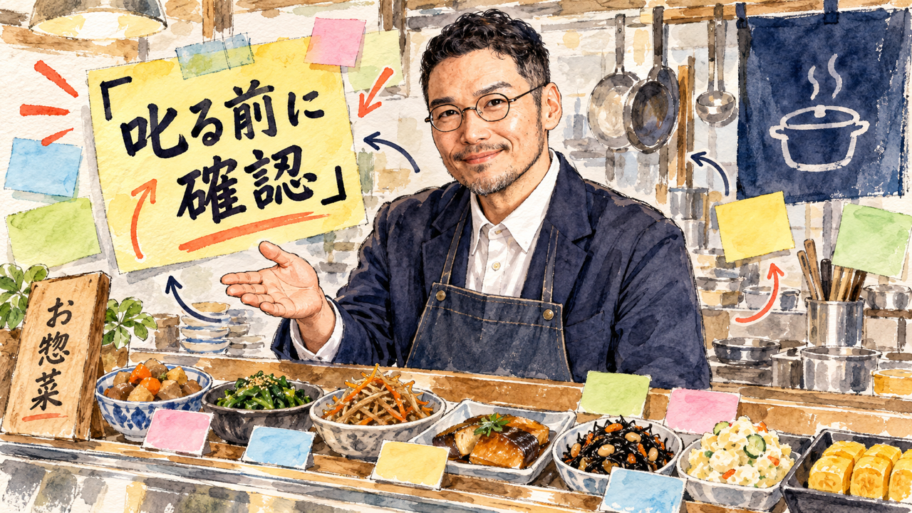 AIが同じミスを繰り返す本当の原因と、防ぐための一手間|分身AI日記 DAY170 叱る前に確認する場面の見出し画像