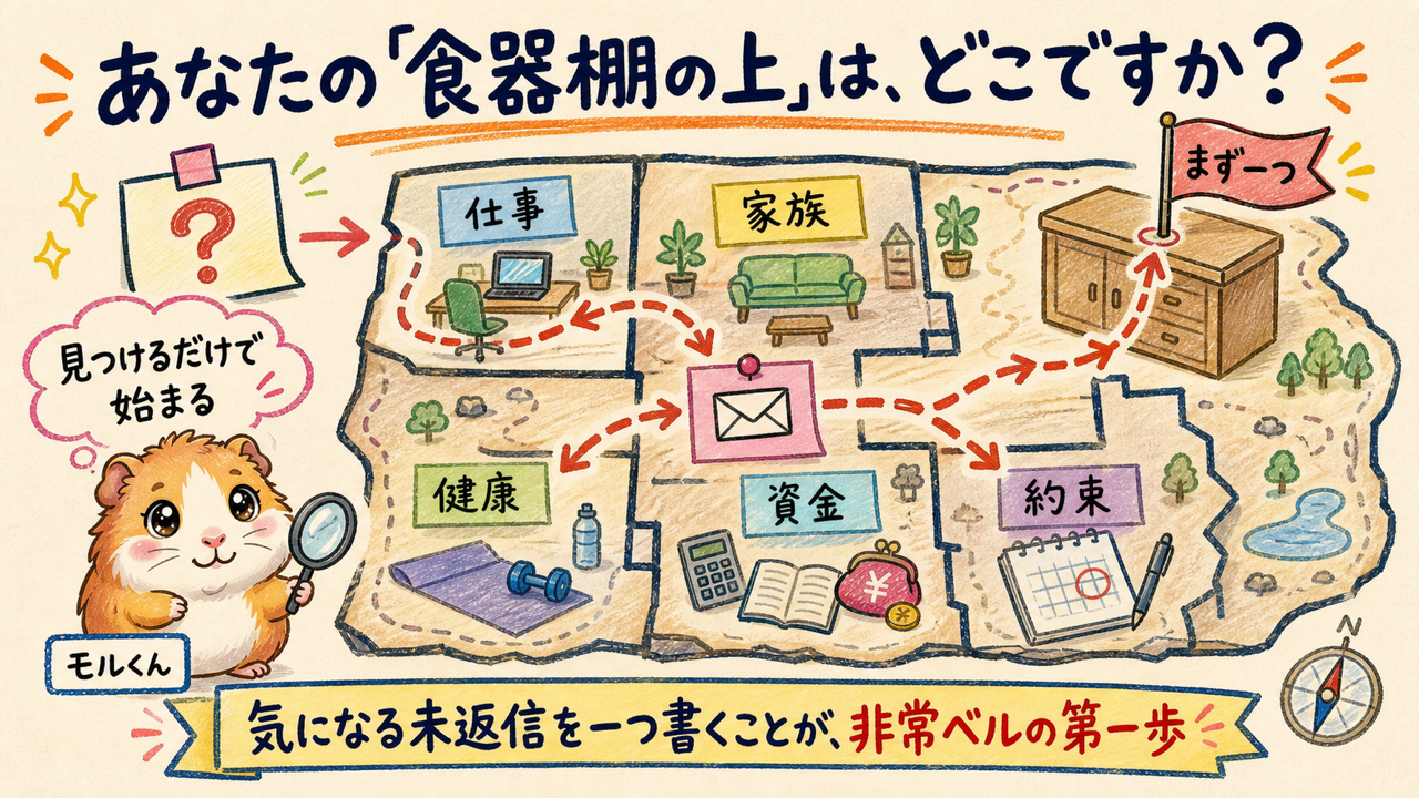 あなたの「食器棚の上」は、どこですか？｜分身AI.comグラレコ